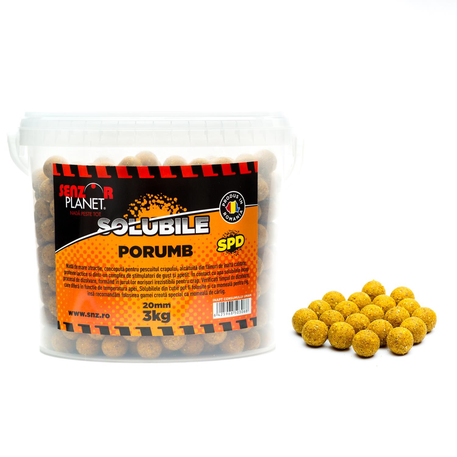 SOLUBILE 20mm 3kg SENZOR PLANET 2017 - solubile-3kg-porumb.jpg